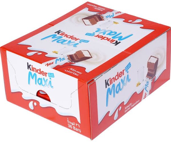 Kinder Maxi Chocolate 36 stick box