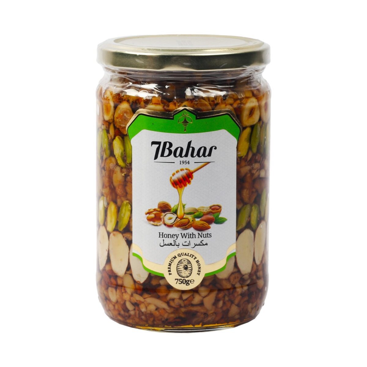 7Bahar Honey With Nuts 750 gm - Image 1