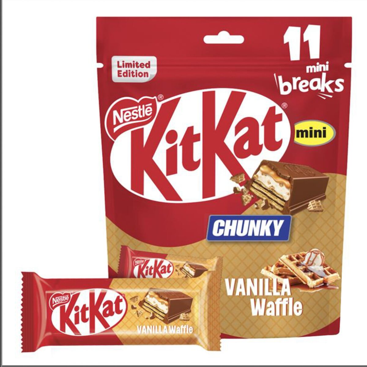 Vanilla Waffle Chunky KitKat
