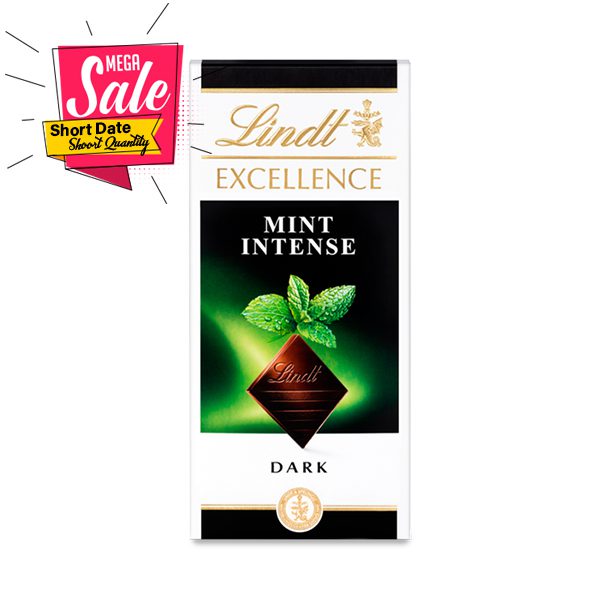 lindt Excellence Mint Intense Dark 100g