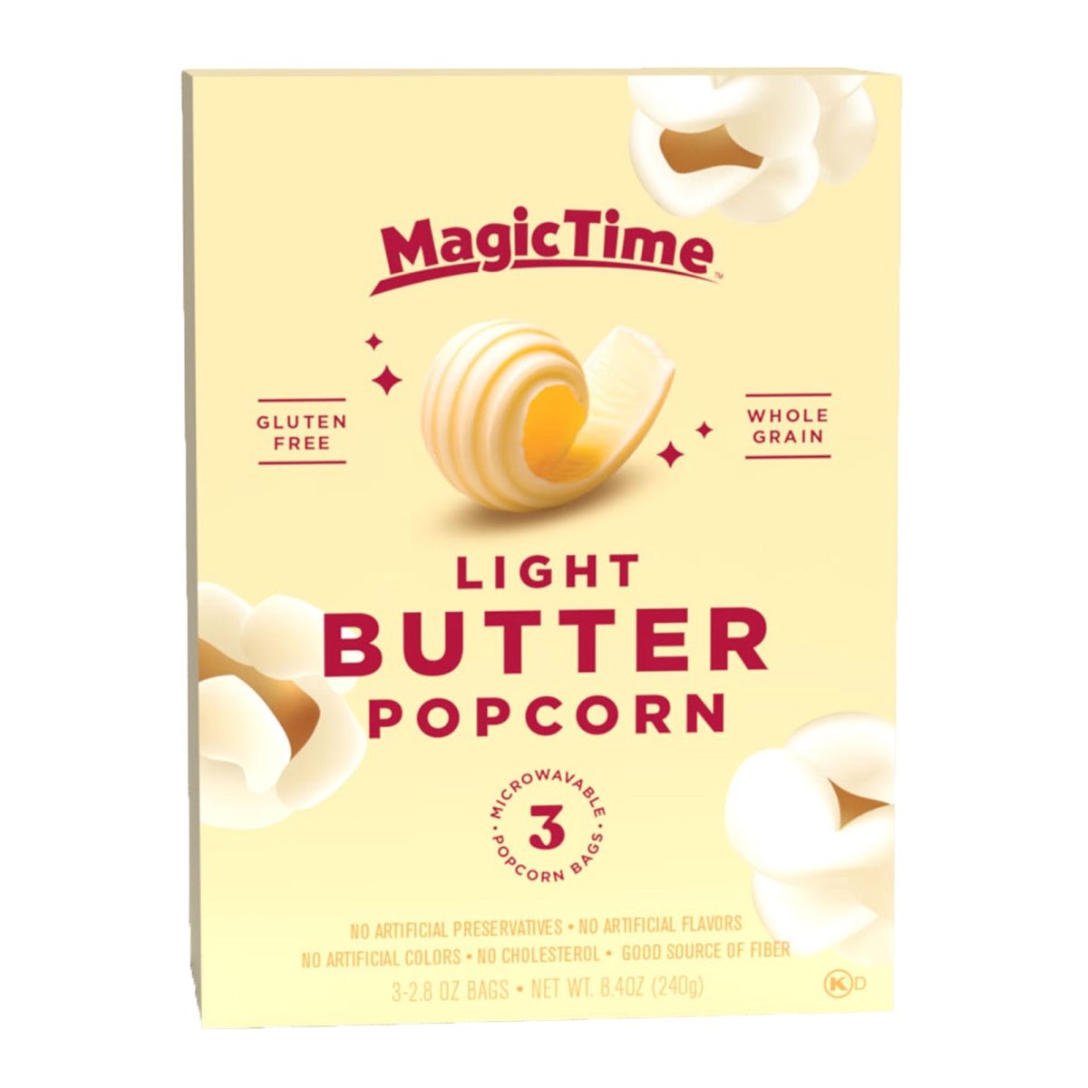 Magic Time Light Butter Popcorn 240g - Image 1