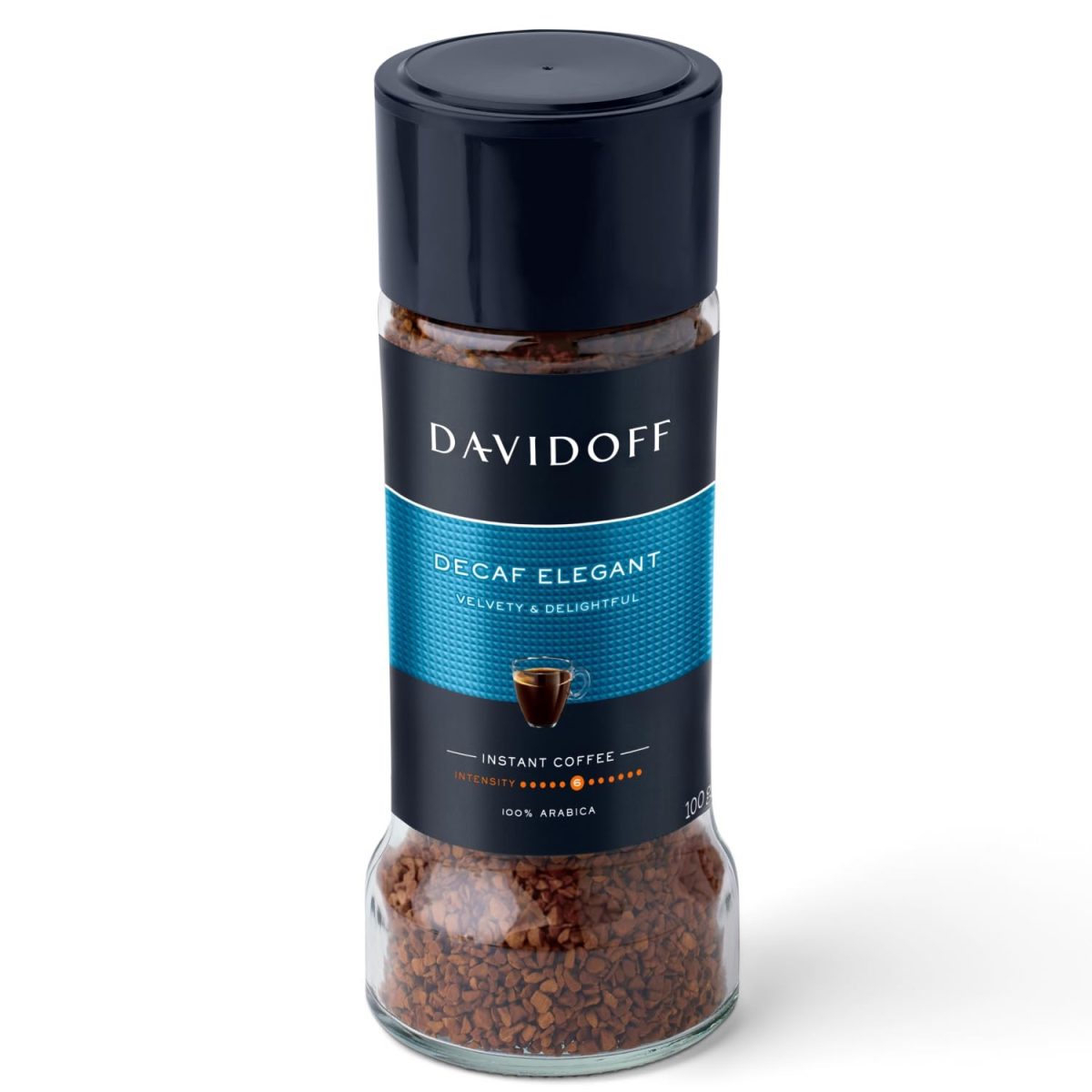 Davidoff Decaf Elegant Instant Coffee 100g - Image 1