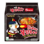 Samyang Buldak Hot Chicken Flavor Ramen 5 x 140g - Image 2