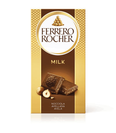 Ferrero Rocher Milk Chocolate Bar 90g - Candy Stop