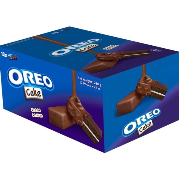 Oreo Cadbury Chocolate Coated Cake 12 x 24gm