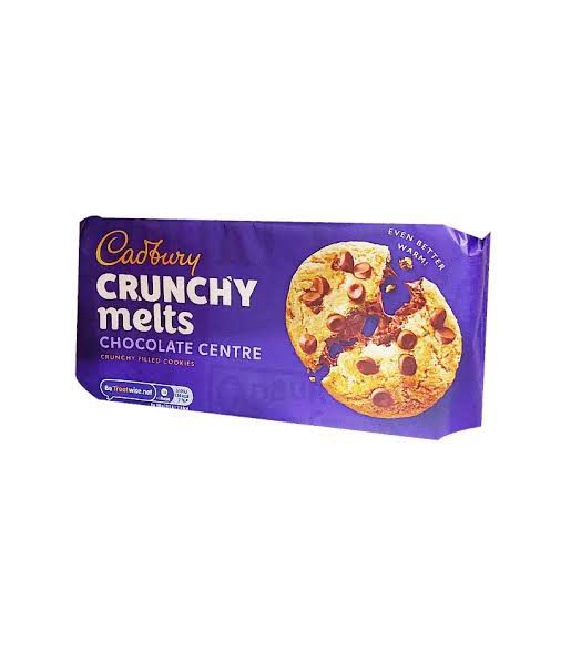 img_9183 Cadbury Crunchy Melts Chocolate Center Crunchy Filled Cookies 156G - Image 1