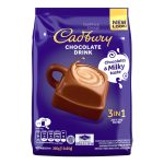 Cadbury 3 in 1 Hot Chocolate Drink Powder, 13 x 30gms