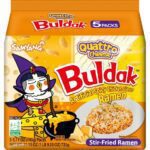 Samyang Buldak Quattro Cheese Ramen Noodle 5 x 145g - Image 2