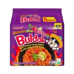 Samyang Buldak Habanero Lime Ramen 5 x 135g - Image 2