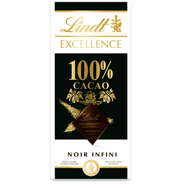 Lindt 100% Cocoa Chocolate