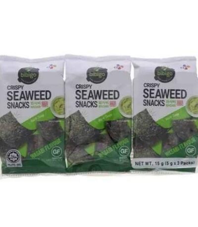 Wasabi Seaweed Snack Bibigo