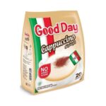 Good Day Cappuccino Instant Coffee (No Added Sugar), 20 Sachets (20 X 25g)- 500g
