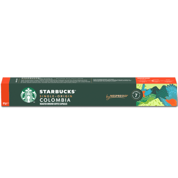 Starbucks Colombia for Nespresso pods coffee