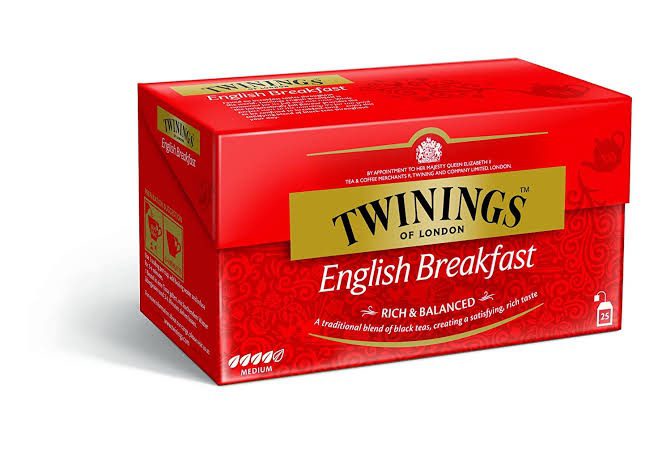 img_5224 Twinings English Breakfast Tea 25pcs Tea Bag 50g - Image 1