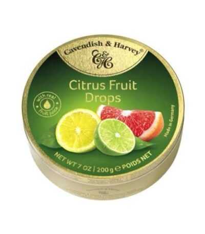 Citrus Flavored Candy Tin