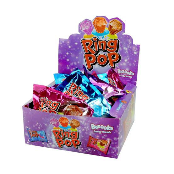 img_2089-2 Bazooka Ring Pop Twister Lollipops 10g Pieces - Image 1