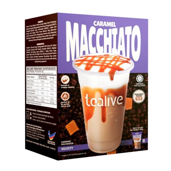 tealive caramel macchiato 3in1