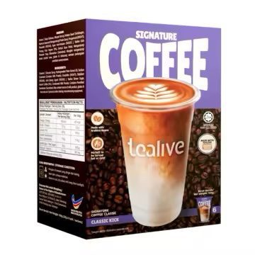 tealive signature coffee 3in1