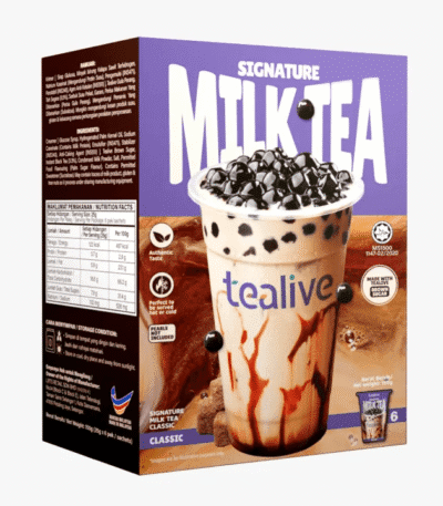 Tealive milk tea sachets