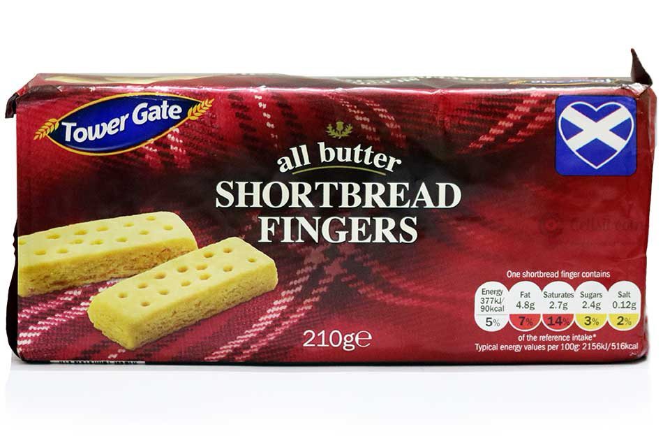 img_6287 Tower Gate All Butter Shortbread Fingers 210g - Image 1