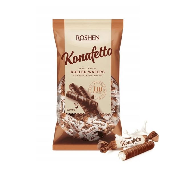 Roshen Konafetto Bianco White