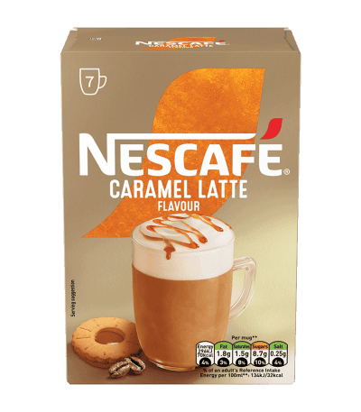 Nescafe Caramel Latte Sachets