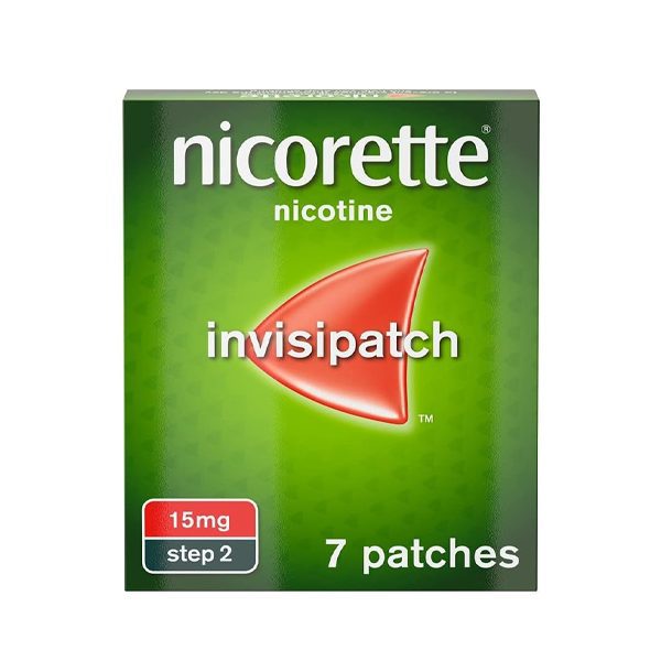 img_9784 Nicorette InvisiPatch 15mg Step 2 – 7 Patches - Image 1