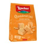 Loacker Quadratini Peanut Butter wafer 250gm