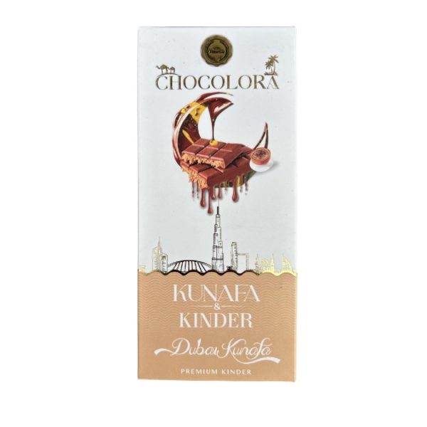 Chocolora kunafa kinder 100gm