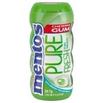 Mentos Pure Fresh Chewing Gum Lime Mint Flavor  29gm