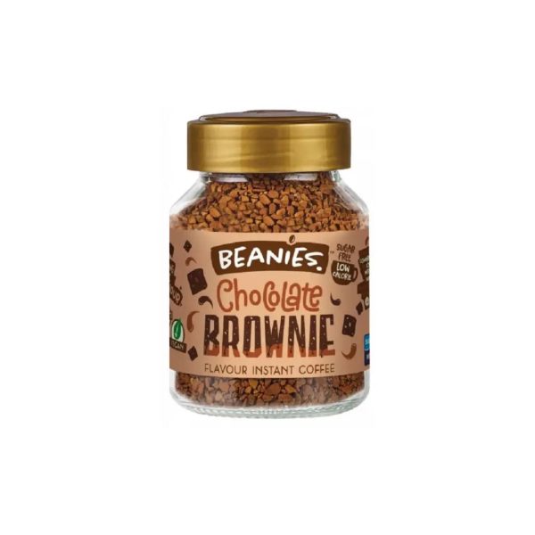 Beanies Chocolate Brownie Flavoured Instant Coffee Jars 50g
