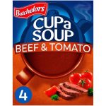 Batchelors Cup a Soup Beef & Tomato 4 Sachets 4pack 88gm