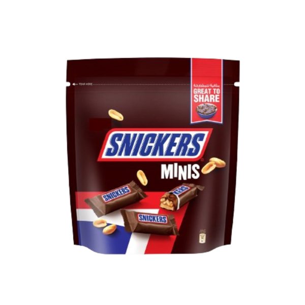 Snickers 11 Minis Chocolate Bar Value Pack 180 g