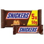 Snickers Chocolate Bars 5 pack * 50gm