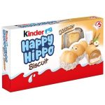 Kinder Happy Hippo Biscuits white chocolate 5 pack inside