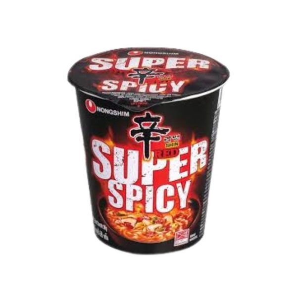 Nongshim Shin Red Ramyun Super Spicy Cup 68g