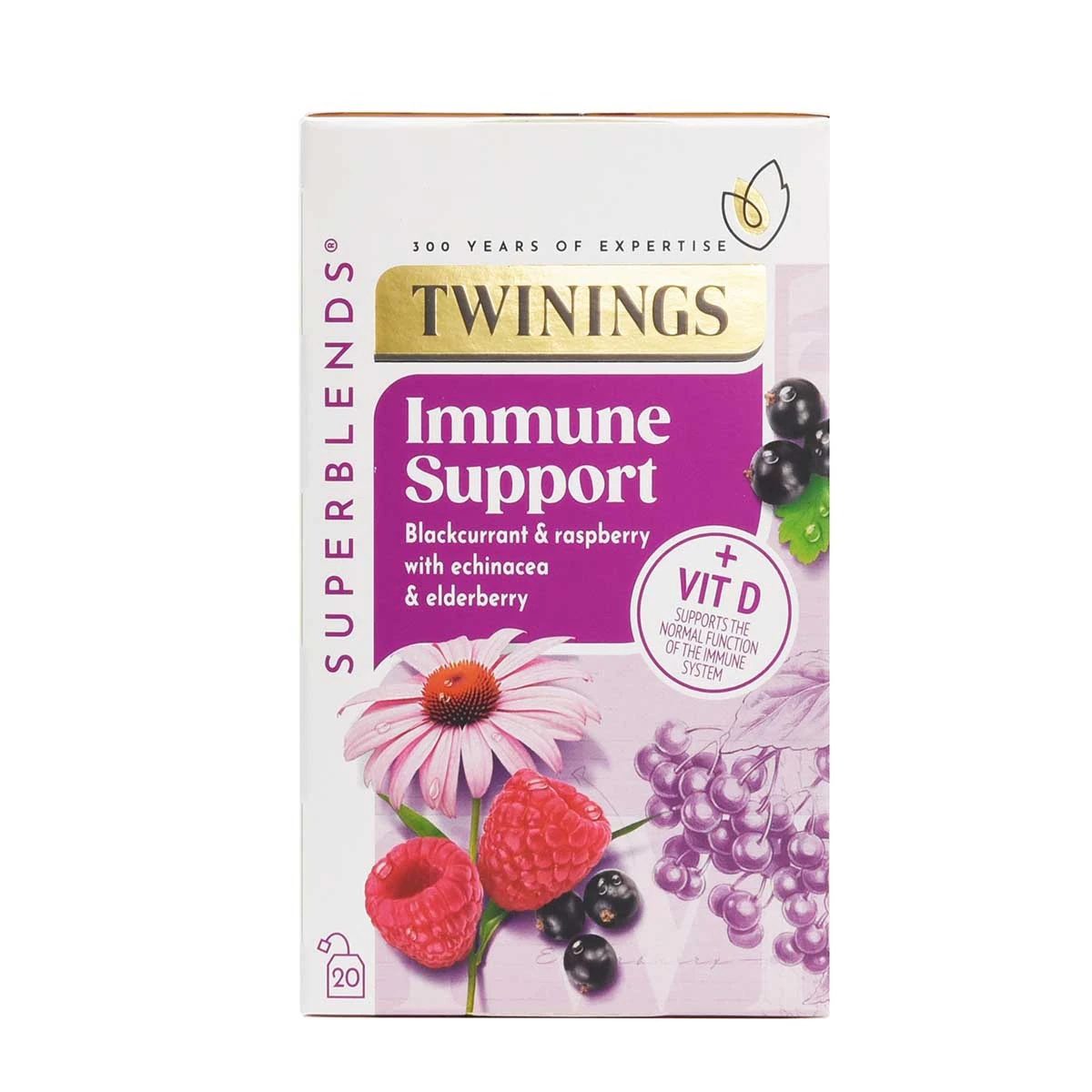 img_9191-2 Twinings Superblends Immune Support Tea 20 tea bag - Image 1