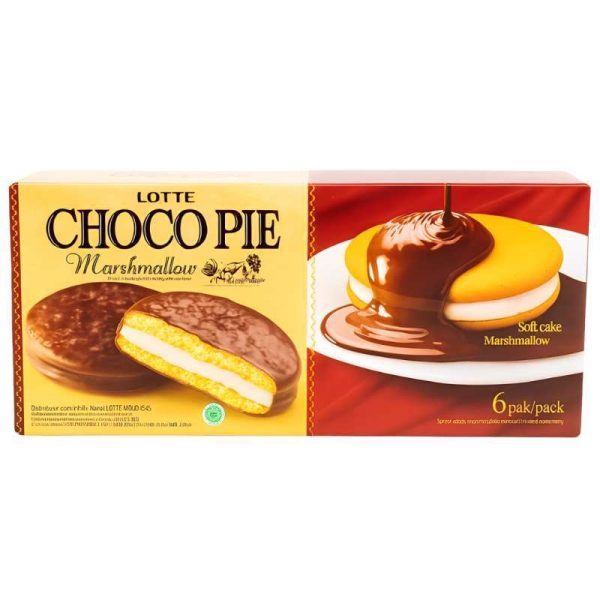 Lotte Choco Pie 6 Pieces 156g