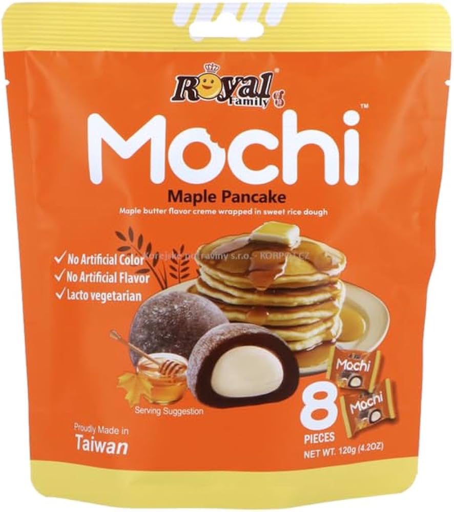 img_0227-3 Royal Family Mochi Maple Pancake 120gm - Image 1