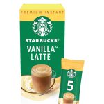 Starbucks Vanilla Latte Premium Instant Coffee 5 sachets