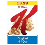 Kelloggs K Special The Original Breakfast Cereal 440g