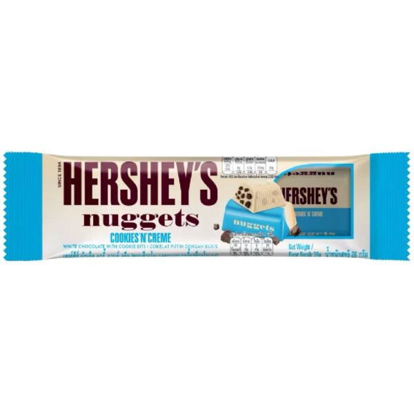Hersheys  Nugget Cookies Cream bites 28g