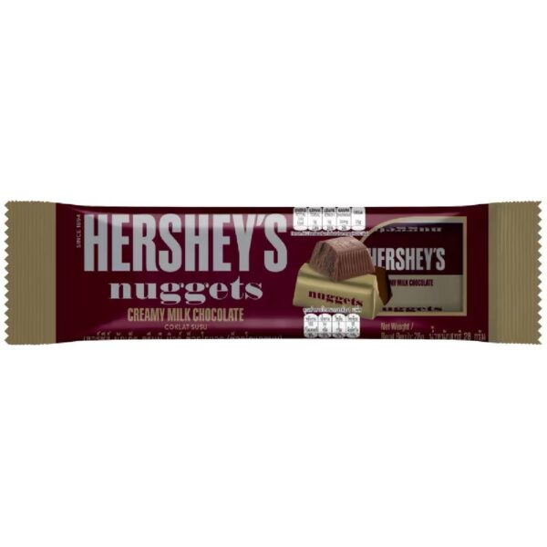 Hersheys Nugget Milk Chocolate bites 28 gram