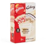 Malteser & Galaxy Instant White Hot Chocolate Selection Powder Sachets 8 x 25g