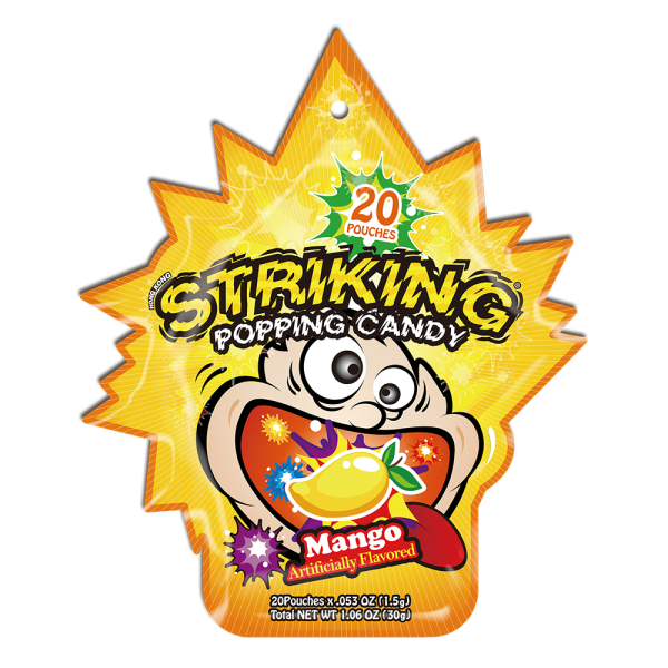 STRIKING Popping Candy Mango Flavor 15g