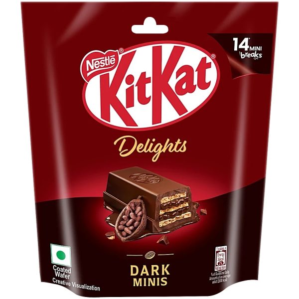Nestle KitKat Delight Dark Minis Coated Wafer 103.6 g