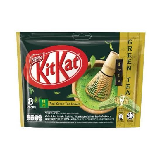 KitKat Green Tea Chocolate Share Bag 136g