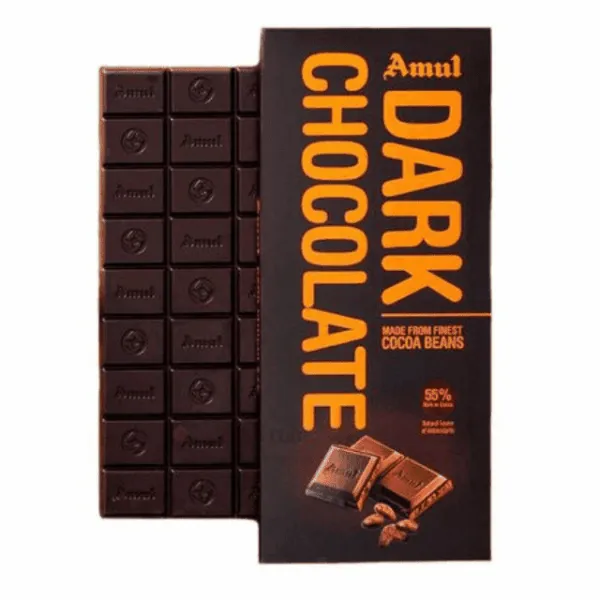 Amul dark chocolate 125g