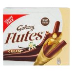 Galaxy Flutes Cream Wafer Roll 22.5g x Pack of 5